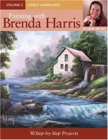 Painting With Brenda Harris: Lovely Landscapes (Painting With Brenda Harris) артикул 10955d.